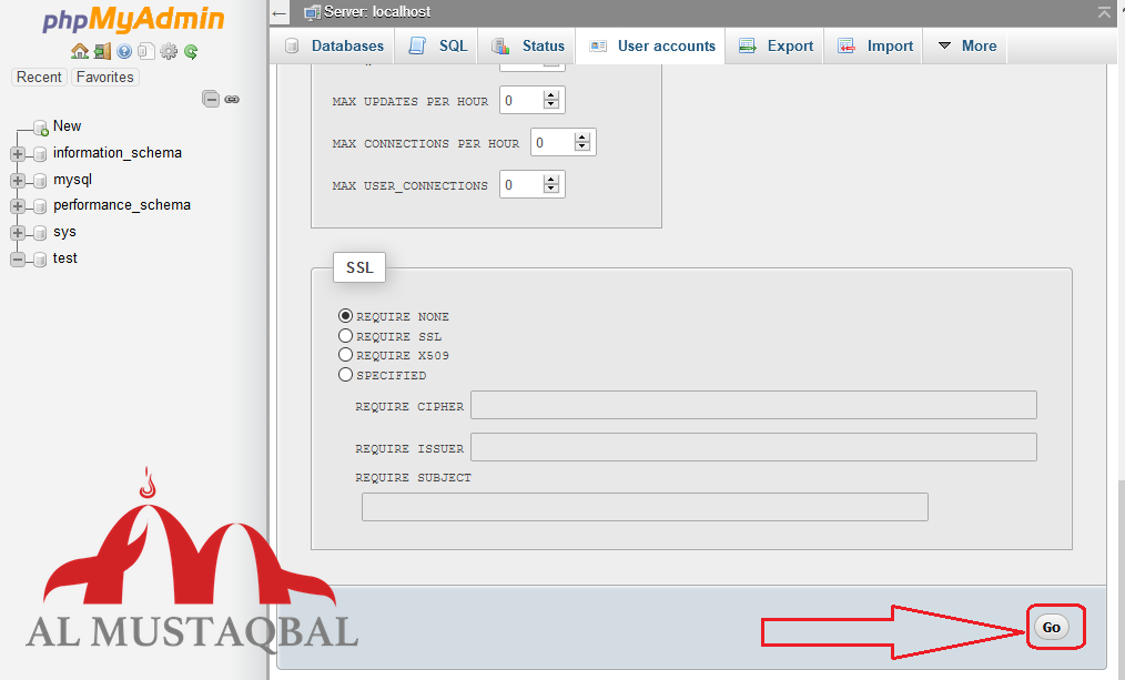 شرح انشاء قاعدة بيانات من phpmyadmin علي السيرفر المحلي علي نسخه ونيدوز - شرح انشاء قاعدة بيانات من phpmyadmin علي السيرفر المحلي علي نسخه ونيدوز